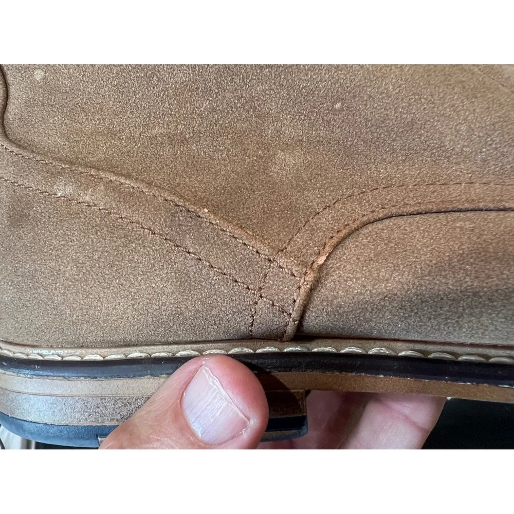 Madden Men M-Gamma Tan Faux Suede Chukka Desert Boots Size 11 Round Toe Casual